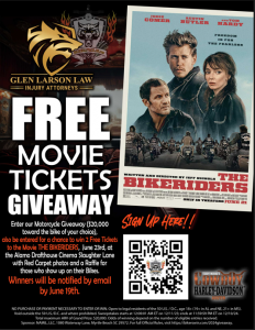 Free Movie Ticket Event by Glen Larson Law Injury Attorneys