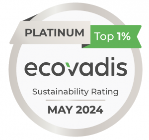EcoVadis Platinum Sustainability Rating