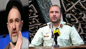 Following the 1999 uprising that started at the Tehran University dormitory, M.B. Ghalibaf, then commander of the IRGC Air Force, signed a letter threatening then-President Mohammad Khatami with military intervention if the government did not control the  unrest. 