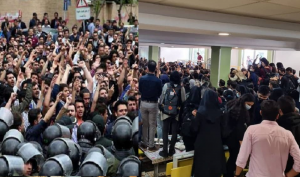 Rouhani disclosed that Ghalibaf had proposed an aggressive plan to deal with the students. Additionally, a leaked audio file from a National Security Council meeting showed Ghalibaf demanding permission for police to enter universities and use force against students.