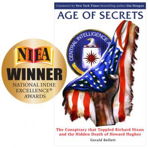 Age of Secrets Book Cover with the National Indie Excellence Awards Winner