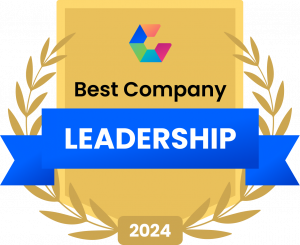 Comparably's Best Leadership Team Award Badge