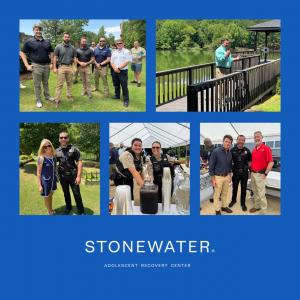 Stonewater Adolescent Recovery Center first responders event
