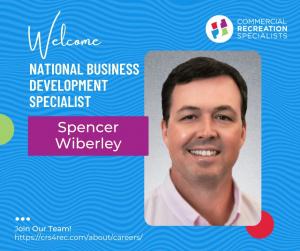 Headshot of Spencer Wiberley, CRS' new National Business Development Specialist