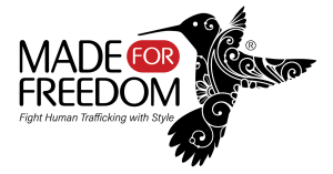 Made for Freedom is a social enterprise dedicated to empowering survivors of human trafficking and marginalized individuals through dignified employment. Each purchase from Made for Freedom supports the fight against human trafficking and helps provide op