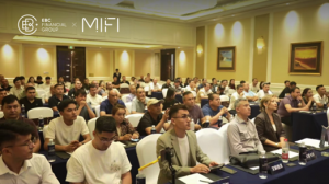 MIFI訂單流交易講座中觀眾的場景。