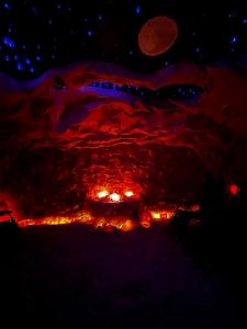 Experience deep relaxation and respiratory benefits in our Himalayan Salt Cave. Enter a cool, tranquil salt cave with walls and floor made out of salt. Feel pure air, relax in comfy seats, enjoy gentle sounds, and experience a soothing ambiance.