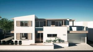 Rendering of Malibu residence designed by Dorian Bernard