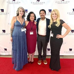 Axis Integrated Mental Health leadership Ashleigh Enriquez, Liesl Perez, Christopher Perez, and Dr. Jamie Teunis are pictured at the Colorado Companies to Watch Gala.