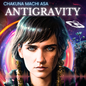 Avatar of Chakuna Machi Asa with outer space art including a spaceship and planets