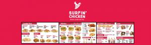 Surfin' Chicken Digital Menu Boards