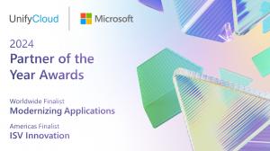 UnifyCloud named finalist for two 2024 Microsoft Partner of the Year Awards!