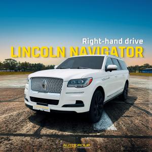 Right hand drive 2024 Lincoln Navigator by Autogroup International