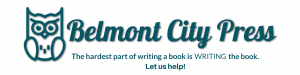 logo in green on white that is for Belmont City press