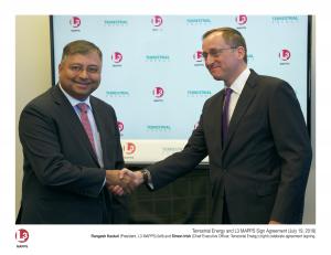 Terrestrial Energy and L3 MAPPS Sign Agreement (July 19, 2018)