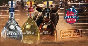 Tequila Comisario at the Cody Stampede to honor the rich American history of the cowboys who brought Tequila to the American Rodeo in Cody