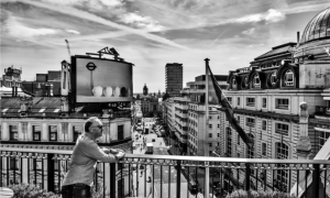 View from rooftop over Picadilly