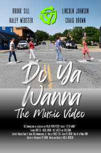 The movie poster of the newly released music video of Do Ya Wanna by Project 1268.