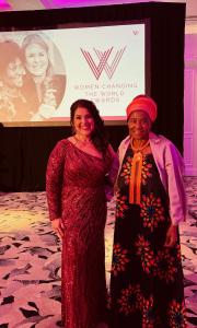 Ellie Shefi and Dr. Tererai Trent at the Women Changing the World Awards
