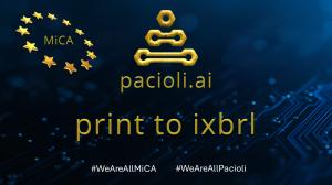 Pacioli.ai is so easy. Just print to iXBRL