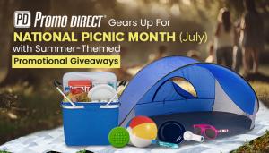 National Picnic Month (July) with Summer-Themed Promotional Giveaways