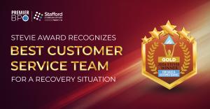 Premier BPO - Gold Stevie Award Winner for Best Customer Service Team Recovery