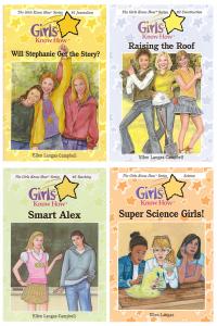 Four Girls Know How chapter-book covers