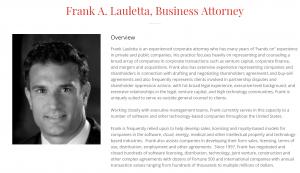 Frank Lauletta, Attorney Profile at solomonlawguild.com