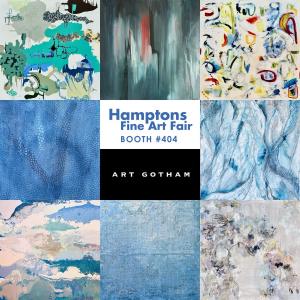 Art Gotham will be in Booth 404 at The Hamptons Fine Art Fair exhibiting works by 8 abstract painters.