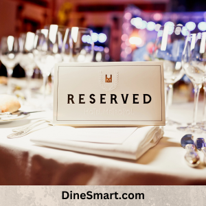 Reserved for DineSmart.com Members