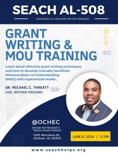 Dr. Michael C. Threatt_Grant Writing & MOU Training