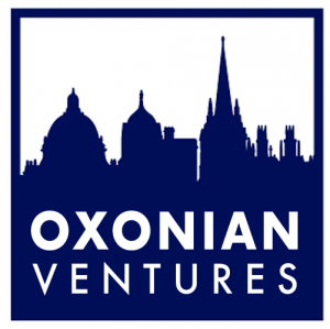 Oxonian Ventures Logo showing Oxford Spires Skyline Silhouette