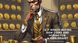 Is it worth buying raw coins and hoping for a high grade?
