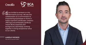 Creatio and BCA Solutions GmbH Join Forces