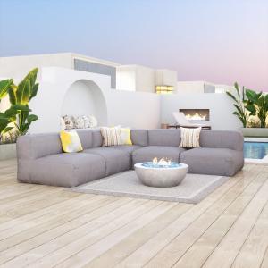 ZUO is known for bringing exquisite indoor designs - outdoors, and will debut the new Luanda Modular Outdoor Collection.