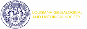 Louisiana Genealogical and Historical Society Chairman Robert Brevelle