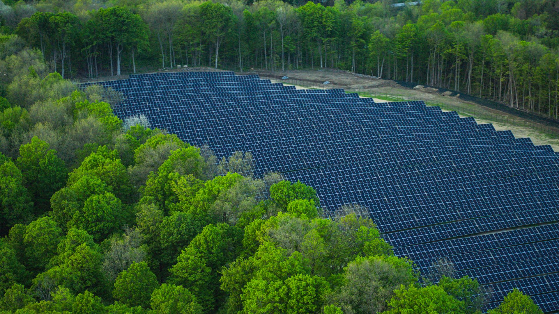 Community solar project by Dimension Energy in Galway, New York