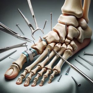 Cartiva Toe Implant Lawsuit - AI created as an image for Arthrodesis of the Big Toe Joint
