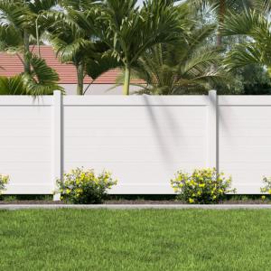 Vinyl Fence Horizontal Solid Privacy Fence in Bel Air, MD