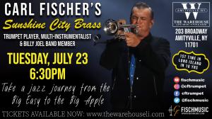 Event Details: Carl Fischer's Sunshine City Brass live at The Warehouse