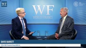David Barrett in a recent interview with World Finance.