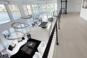 Overlooking living room picture: Award-winning flooring by European Flooring of Miami