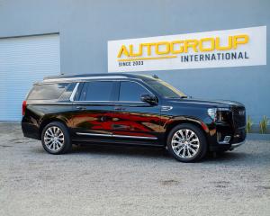 The CEO - A right-hand drive American SUV with a luxury private jet style rear cabin.