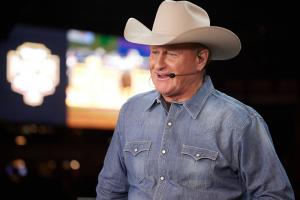 Color Photo of Butch Knowles, Professional Rodeo Announcer