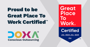 DOXA Talent, Proud To Be Great Place To Work Certified