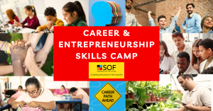 Career & Entrepreneurship Skills Camp - SOF - Sponsors of the Future - Completing the pieces of the ecosystem - Career Path Ahead
