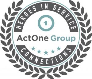 Company Logo for ActOne Group Heroes in Service Connections