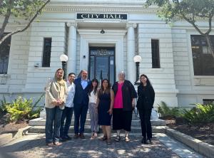City of Hollister visit with Senator Padilla's Office