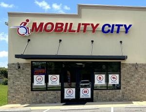 Photo of the Mobility City of Coastal AL storefront at 15333 State Hwy 59, Suite A, Foley, AL 36535 251-333-1227