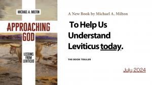 This is the cover illustration for the new book by Dr. Michael A. Milton, Approaching God: Lessons from Leviticus.